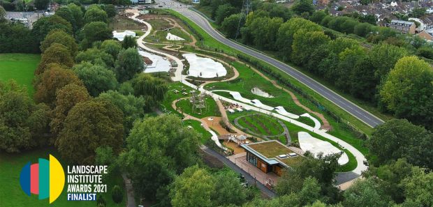 Oxhey Activity Park is a finalist for the Landscape Institute Awards