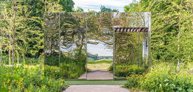 Seaton Delaval Hall 'The Curtain Rises' - The Mirror & Dark Matter Cubes